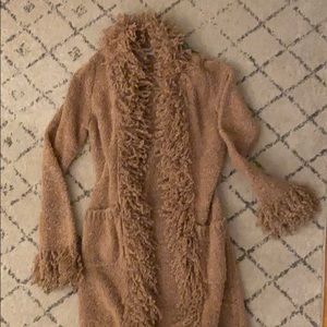 Great duster with fringe detail